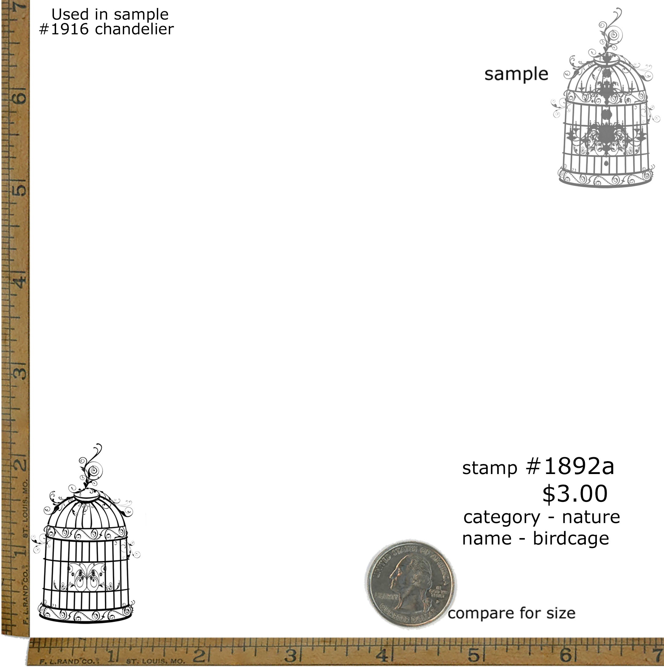 #1892a - Birdcage - Nature